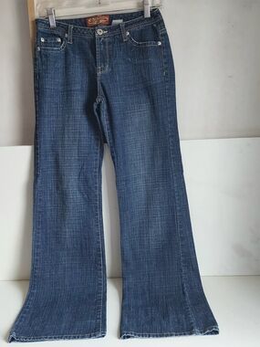 Boom Boom Jeans Blue Flare Leg Denim